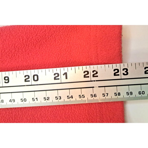 Columbia Fleece Jacket Women's M Fitted Full Zip Long Sleeve Pink  Gorp Trail - Picture 9 of 9